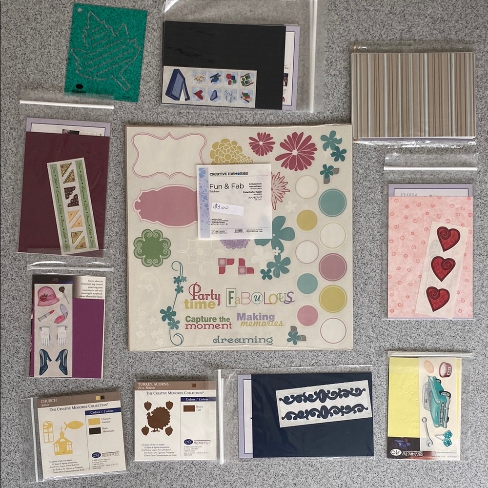Creative Memories Fun & Fab bundle 5